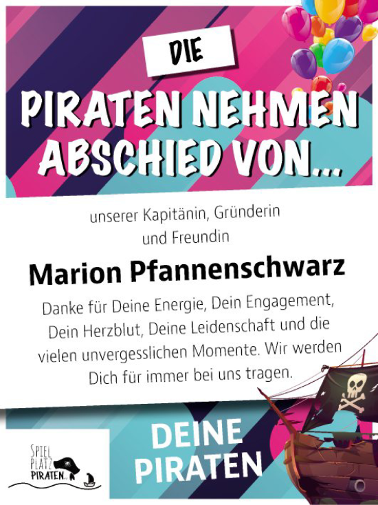 Traueranzeige von Marion Pfannenschwarz von Fränkische Nachrichten